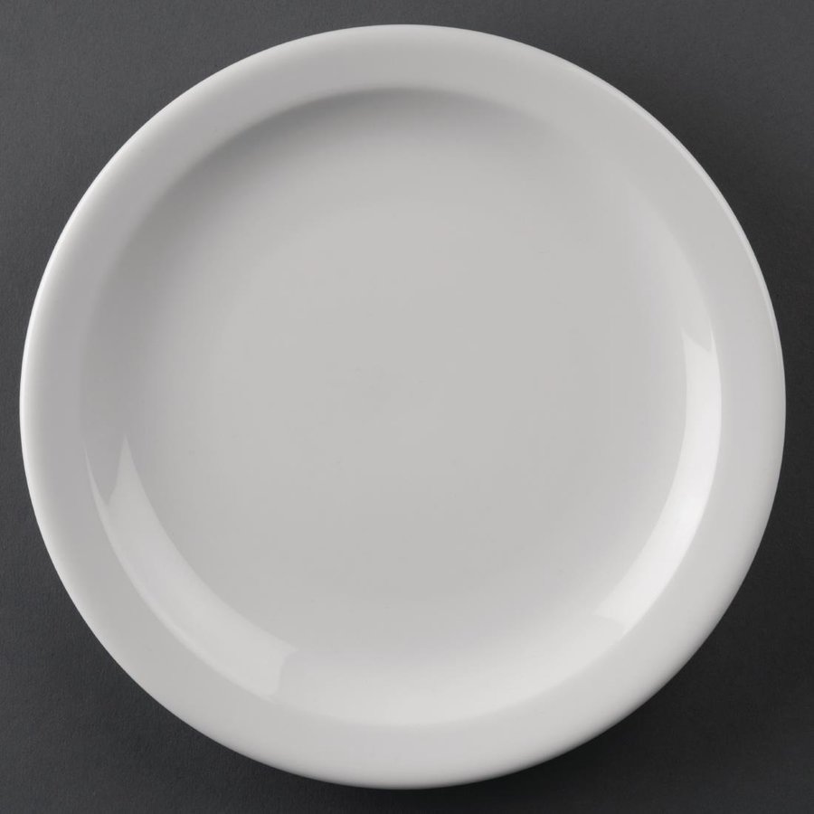 Assiettes à bord étroit Athena 226(Ø) mm Lot de 12