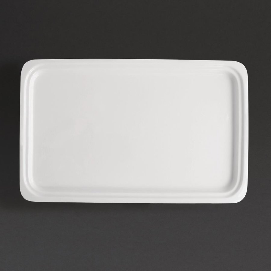 Plat blanc GN 1/1 Whiteware | 30mm