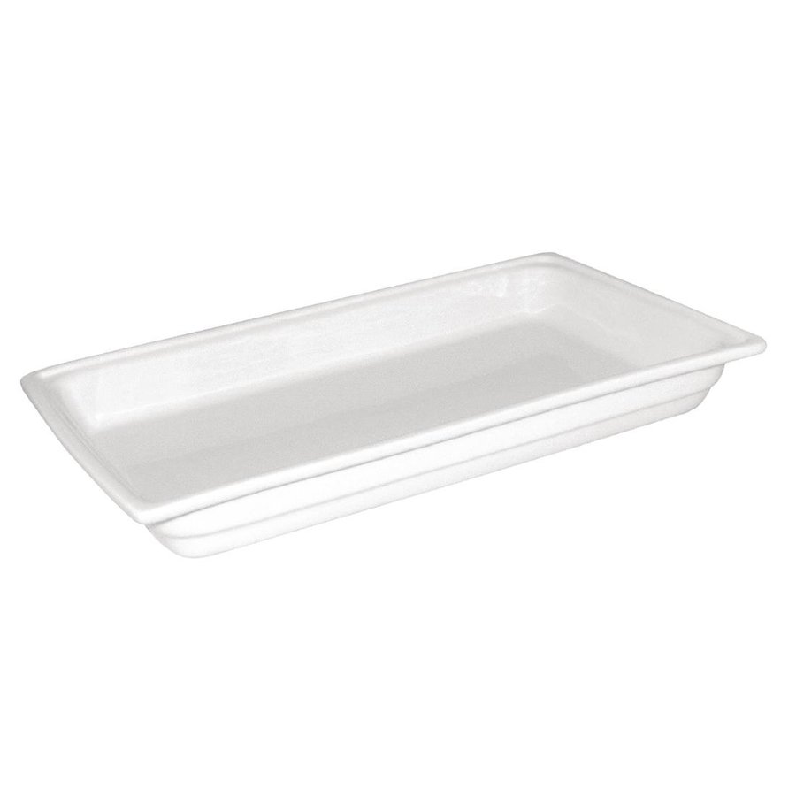 Plat en porcelaine GN 1/1 | 65mm