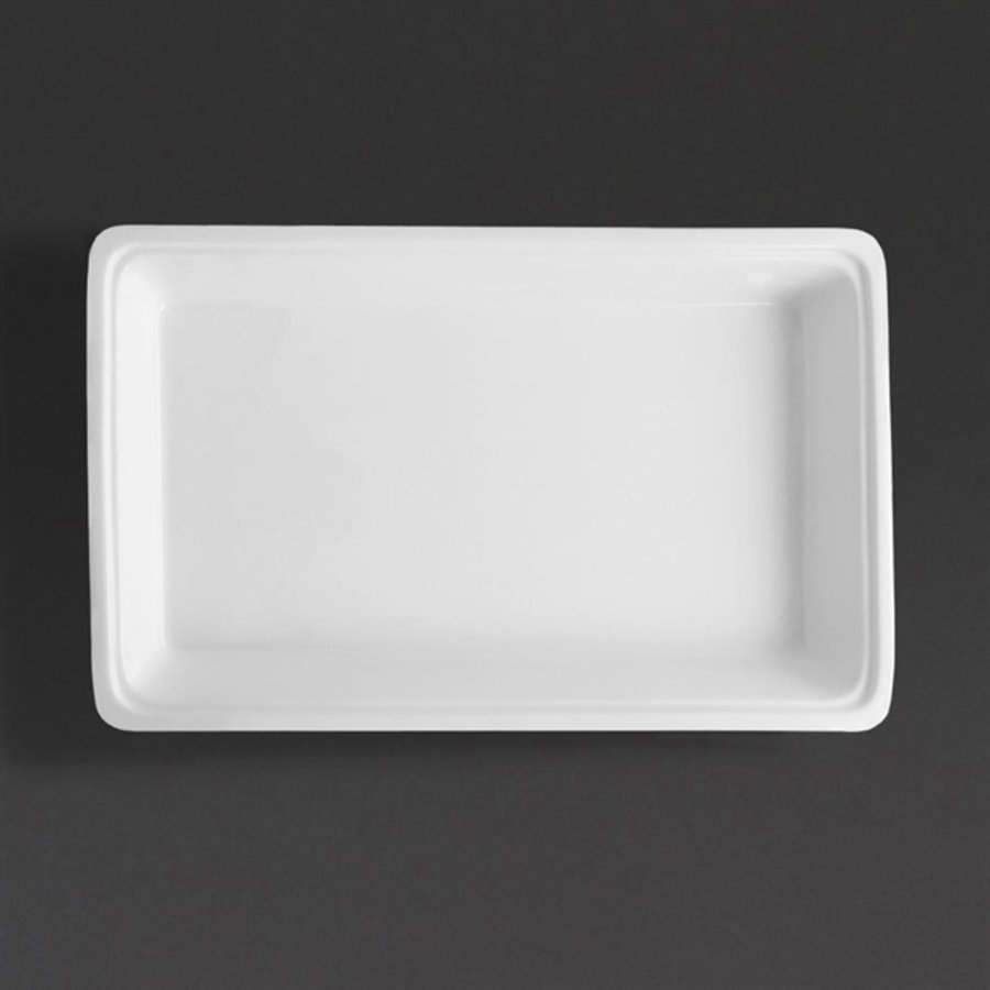 Plat en porcelaine GN 1/1 | 65mm