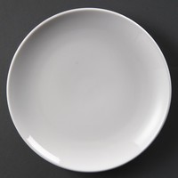 Assiettes plates rondes 230mm l Lot de 12