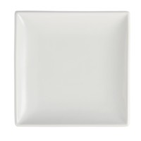 Assiettes carrées blanches | 140mm | Lot de 12