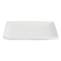 Assiettes carrées blanches | 140mm | Lot de 12