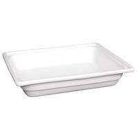 Plat en porcelaine GN 1/2 | 100mm