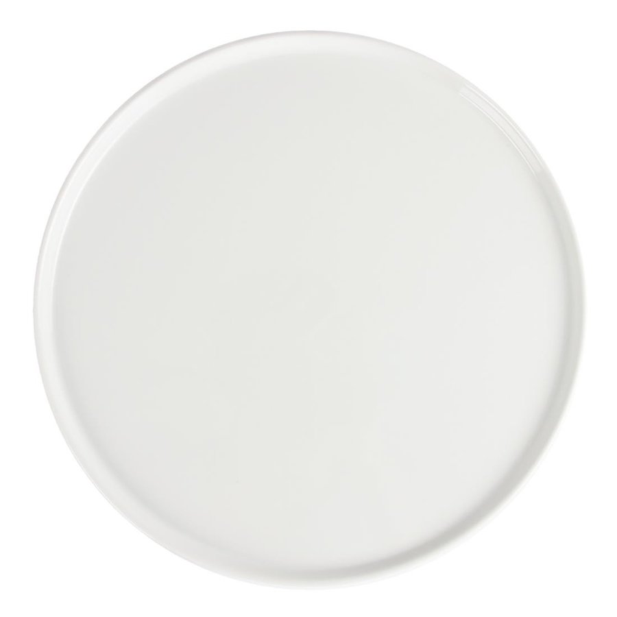 Assiettes à pizza Whiteware 330mm l Lot de 4