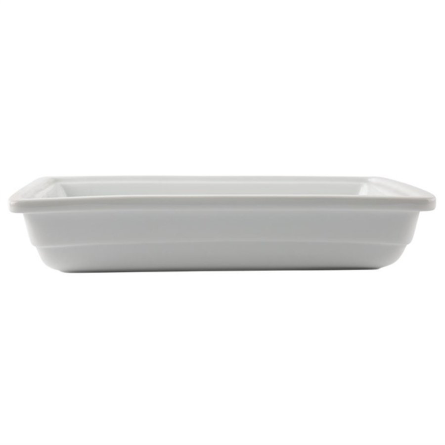 Plat en porcelaine GN 1/2 65mm