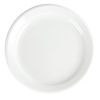 Olympia Assiettes à bord étroit blanches 180mm l Lot de 12