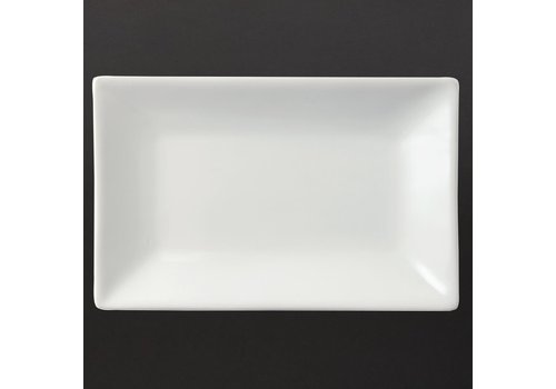  Olympia Plat rectangulaire de service | 200 x 130mm | Lot de 6 