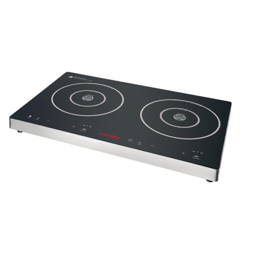 Double plaque de cuisson induction à commande tactile | 3 kW