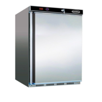 Armoire Réfrigérateur inox 84,5x58,5x60cm 120 L