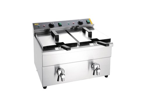  Buffalo Friteuse induction double | 2 x 3 kW 