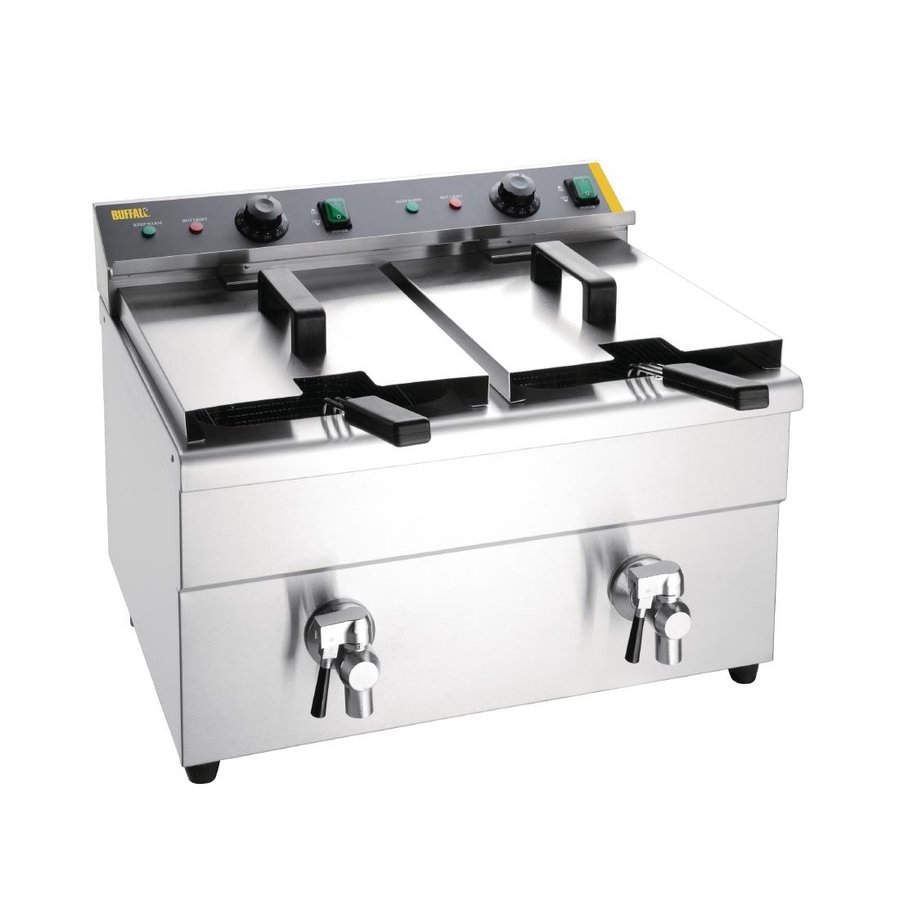 Friteuse induction double | 2 x 3 kW