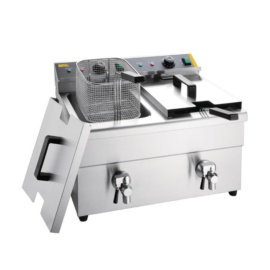 Friteuse induction double | 2 x 3 kW
