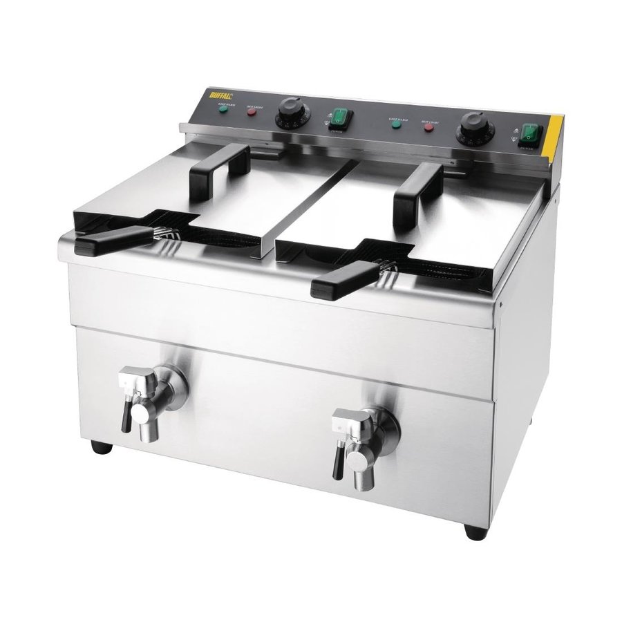 Friteuse induction double | 2 x 3 kW