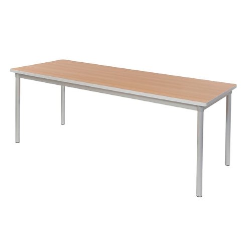  ProChef Table d'intérieur rectangulaire effet hêtre Enviro 71(H)x180(L)x75(P) cm 