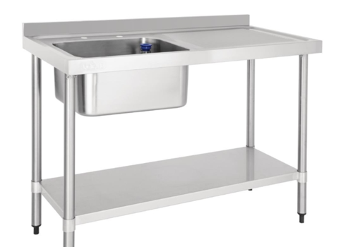  ProChef Plonge un bac / Inox/ 1,2 x 0,9 x 0,6 m 