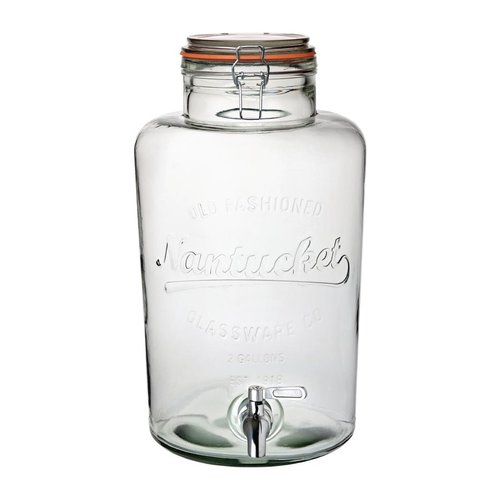  Utopia Distributeur de boissons en verre transparent 8.5 L 365(H)x211(Ø) mm 
