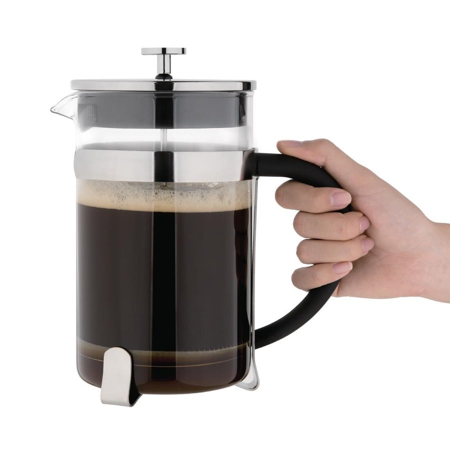 Cafetière à piston | acier inoxydable | 12 tasses