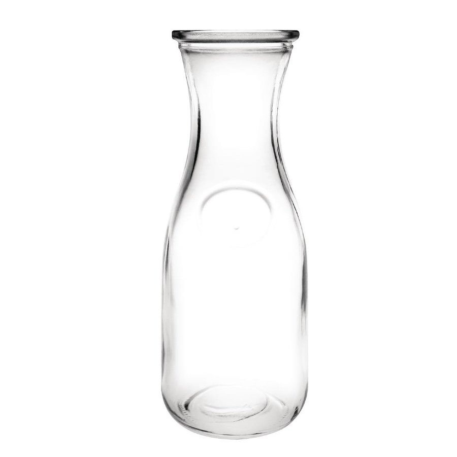 Carafe en verre 500ml 200(H) x 78(Ø)mm lot de 6