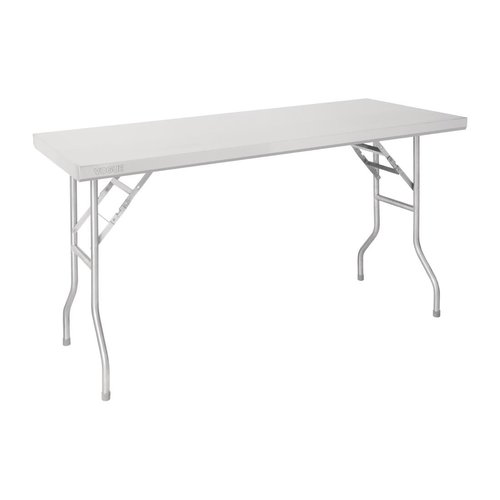  ProChef Table de travail pliante inox | 1220x610x780mm 