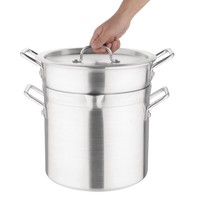 Marmite bain marie aluminium | 10L