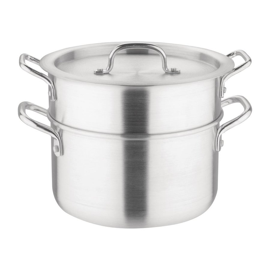 Marmite bain marie aluminium | 4L