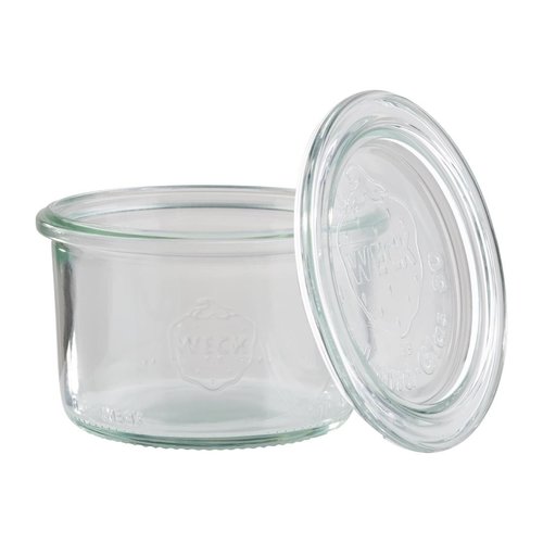  APS Bocaux en verre avec couvercles Weck | 200ml (lot de 12) 