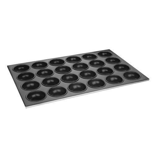  ProChef Plaque aluminium antiadhésive de 24 moules à muffins 