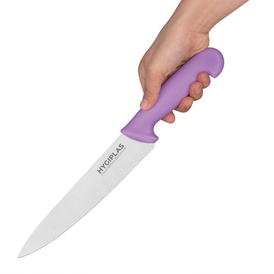 Couteau de cuisinier violet 21,5cm