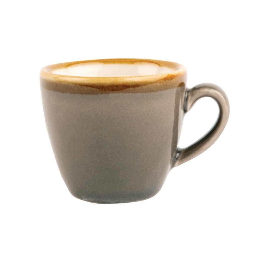 Tasse à espresso grise | 85ml | Lot de 6