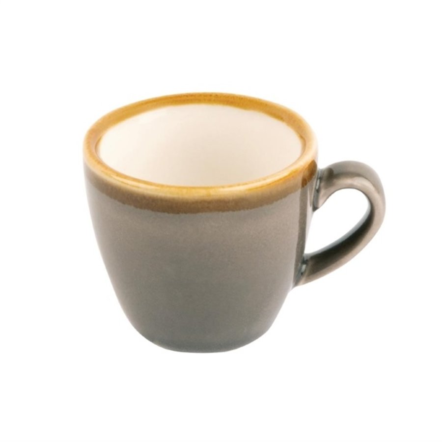 Tasse à espresso grise | 85ml | Lot de 6