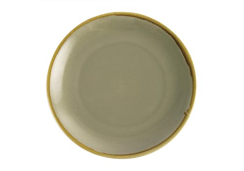  Olympia Assiette plate ronde couleur mousse | 280mm | Lot de 12 