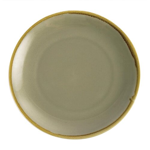  Olympia Assiette plate ronde couleur mousse | 280mm | Lot de 12 