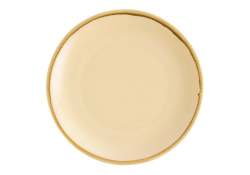  Olympia Assiette plate ronde couleur sable l 280mm l Lot de 4 