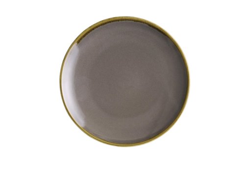  Olympia Assiettes plates rondes grises | 178mm | lot de 6 