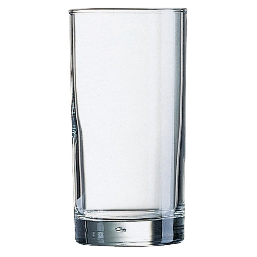 Verres droits 285ml 125(h)mm lot de 48