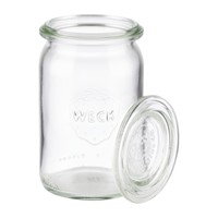 Bocaux en verre cylindriques avec couvercle Weck 145 ml (lot de 12)