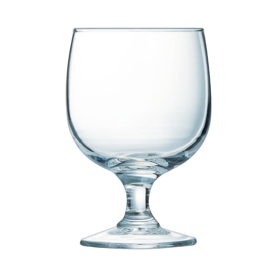 Verres à pied empilables trempés Amélia 190ml Lot de 12