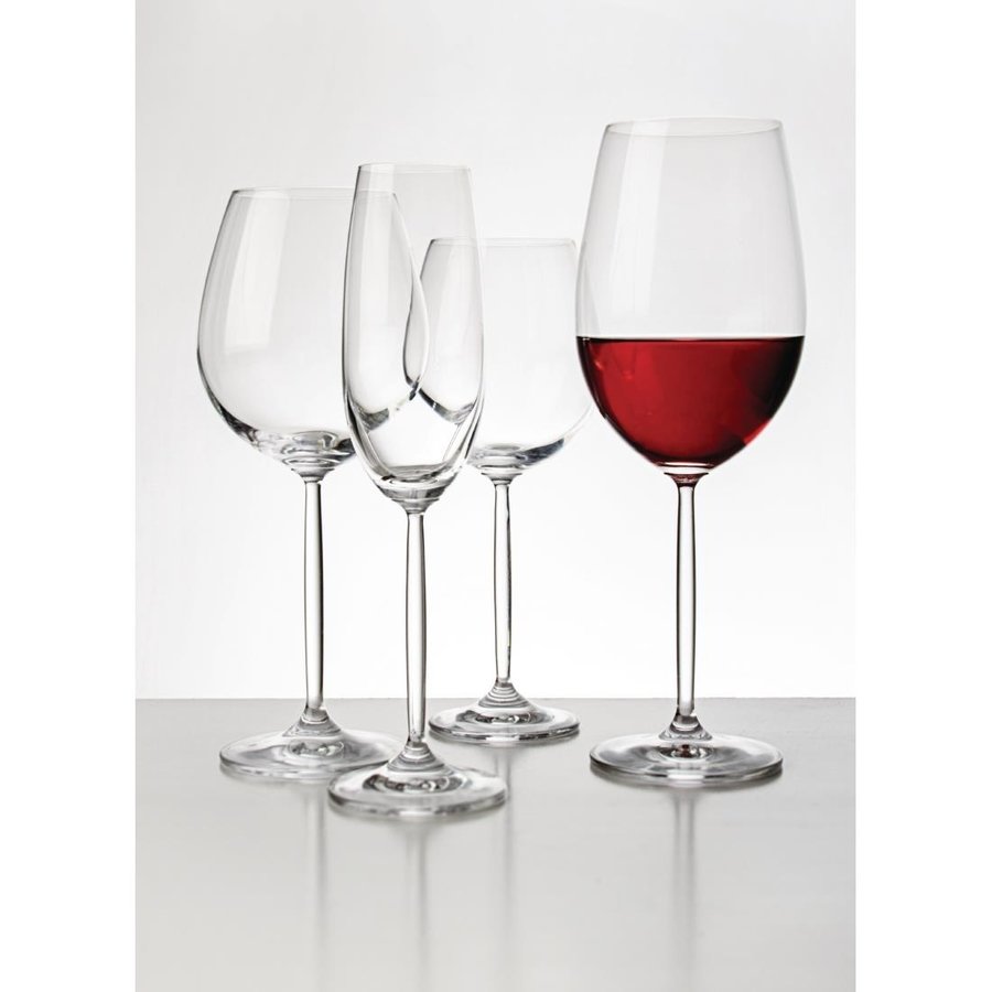 Verre à vin en cristal Chime 620ml Lot de 6