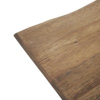 Grande planche en acacia bords ondulés