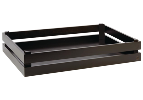  APS Caisse pour buffet Superbox noire GN 1/1 