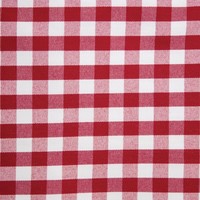 Serviettes à carreaux rouges en polyester Mitre Comfort Gingham