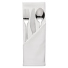 ProChef Serviettes blanches en polyester Mitre Essentials Occasions