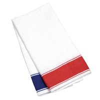 Serviettes Gastro avec bordure bleue Olympia