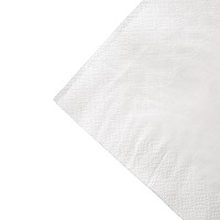 Serviettes blanches en papier  30 cm