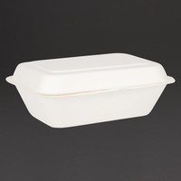 Barquettes en bagasse Recyclable | 66 x 182 x 135mm 250 unités