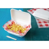 Barquettes en bagasse Recyclable | 66 x 182 x 135mm 250 unités