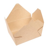 Boîtes en carton biodegradable, 130 cl | 64 x 152 x 120mm (x300)