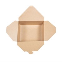 Boîtes en carton biodegradable, 130 cl | 64 x 152 x 120mm (x300)