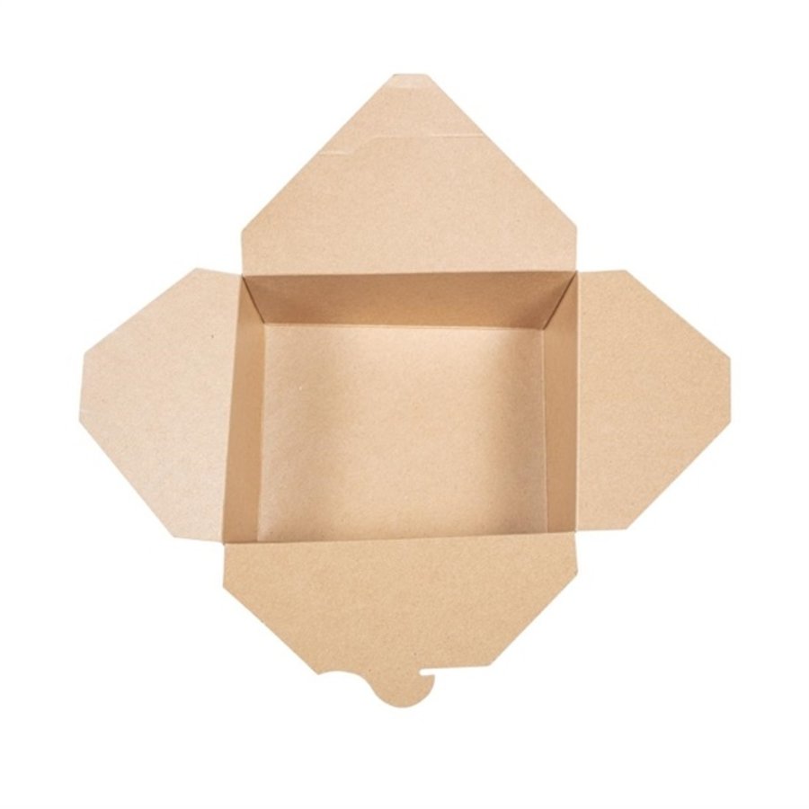 Boîtes en carton biodegradable, 130 cl | 64 x 152 x 120mm (x300)